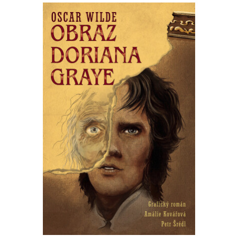 Obraz Doriana Graye - grafický román (Defekt) - Oscar Wilde, Petr Šrédl, Amálie Kovářová Kontrast