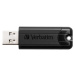 VERBATIM Flash Disk 128GB PinStripe USB 3.0, černá