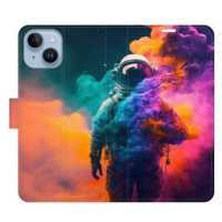 iSaprio flip pouzdro Astronaut in Colours 02 pro iPhone 14