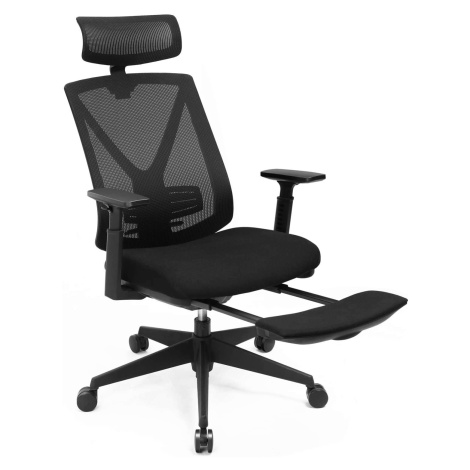 Černé kancelářské židle