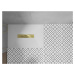 MEXEN/S Toro obdélníková sprchová vanička SMC 140 x 80, bílá, mřížka zlatá 43108014-G