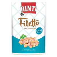 Rinti Filetto s kuřecím masem a lososem v želé 24 × 100 g