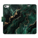 iSaprio Flip pouzdro Emerald 02 pro iPhone 5/5S/SE