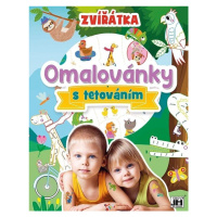 Zvířátka - Omalovánky s tetováním