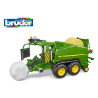 MIKRO TRADING - Bruder John Deere balící stroj na seno 40cm v krabičce