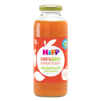 HiPP 100 % BIO JUICE Ovocná šťáva s karotkou 330 ml