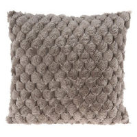 H&L Dekorační polštář Bumpy 45 × 45 cm, taupe