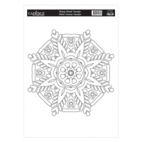 Transferový obrázek na textil Cadence 25 x 35 cm - Mandala 7 Aladine