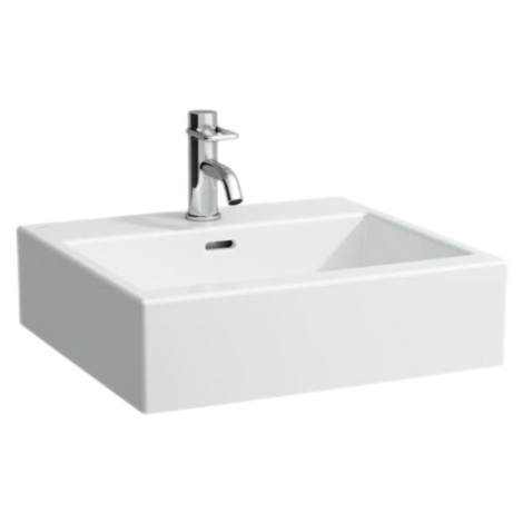 Laufen Living City umyvadlo 50x46 cm otvor pro baterii uprostřed h8174310001041 1743.1.000.104.1