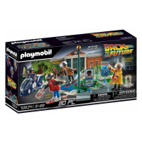 Playmobil 70634 back to the future honička s hoverboardem