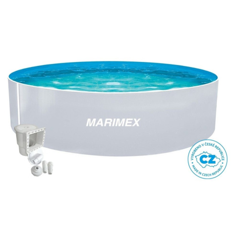 Bazén Orlando Marimex 3,66x0,91 m s příslušenstvím - motiv bílý - 10340216