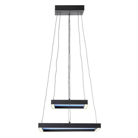 Stropní LED svítidlo Brilliant Icarus / 180 x 50 x 50 cm / ocel / černá Varianta: ivi3