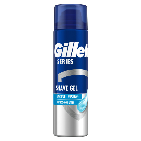 Gillette Series Gel na holení s kakaovým máslem 200 ml