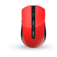 RAPOO myš 7200M Multi-mode bezdrátová, červená
