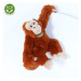 Plyšový orangutan / opice závěsný 20 cm ECO-FRIENDLY