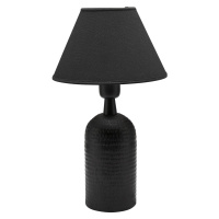 PR Home PR Home Riley stolní lampa látkové stínidlo, černá