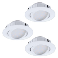 Eglo Eglo 95857- SADA 3x LED Stmívatelné podhledové svítidlo PINEDA 1xLED/5,5W/230V