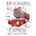 Dětský ručník Harry Potter Bradavický Express 30x50 cm