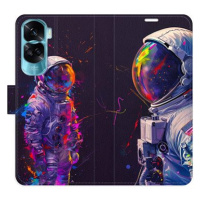 iSaprio Flip pouzdro Neon Astronaut 02 pro Honor 90 Lite 5G