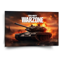 Sablio Obraz Call of Duty Warzone - tank - 120x80 cm