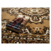 Alfa Carpets  AKCE: 120x80 cm s obšitím Běhoun na míru TEHERAN T-102 beige - šíře 80 cm