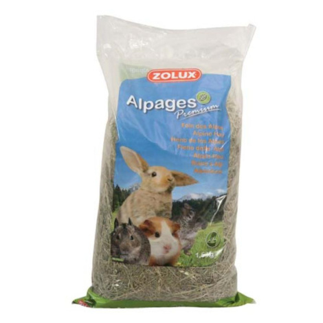 Zolux Alpské prémiové seno 1,5kg