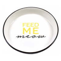 Duvo+ Keramická miska pro kočky - Feed me meow 13,8cm