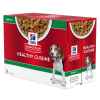 Hill’s Science Plan Puppy Medium & Large Healthy Cuisine Chicken - 12 x 90 g