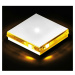 BPM Dekorativní LED svítidlo Renk hliník - žlutá 1ks 1W 8035.04