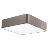 Nova Luce Moderní přisazené stropní svítidlo Ragu - 4 x 10 W, 460 x 460 mm, bronz NV 866606