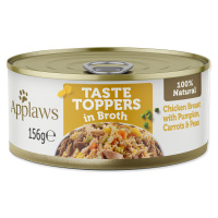 Applaws Taste Toppers Broth Kuře se zeleninou 156 g