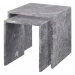 BLOMUS Odkládací stolek, set 2 ks VARU tundra grey
