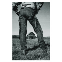 Ilustrace Cowboy Standing near Old Home, Darrell Gulin, 26.7 × 40 cm