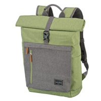 Travelite Basics Roll-up Backpack Green / Grey