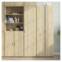 vidaXL Skříň highboard dub sonoma 45 x 42,5 x 185 cm kompozitní dřevo