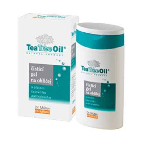 Tea Tree Oil čisticí gel na obličej 200ml Dr.Müller