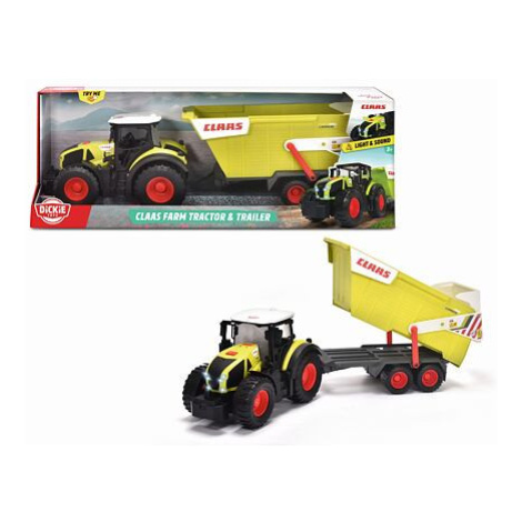 Traktor CLAAS s přívěsem 64 cm Dickie