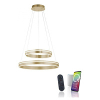 PAUL NEUHAUS, Q-VITO, LED závěsné svítidlo, pr.59cm, Smart Home ZigBee 2700-5000K 8420-60