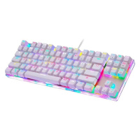 Herní klávesnice Mechanical gaming keyboard Motospeed K87S (white)