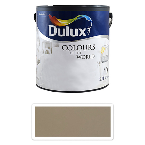 DULUX Colours of the World - matná krycí malířská barva do interiéru 2.5 l Indické stepi