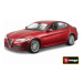 Bburago 1:24 Alfa Romeo Giulia (2016) Metallic červená 18-21080