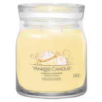 YANKEE CANDLE Signature Vonná svíčka střední 2 knoty Vanilla Cupcake 368 g