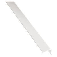Rohový Profil Samolepící PVC Bílý Mat 19,5x19,5x1000