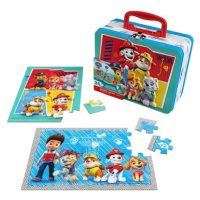 SMG Tlapková Patrola Puzzle V plechové krabičce