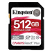 Kingston SDXC 512GB Canvas React Plus V60