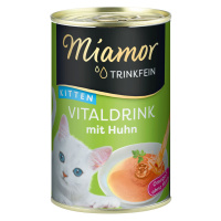 Miamor Trinkfein Vitaldrink nápoj pro koťata kuřecí maso 24 × 135 ml