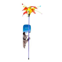 DUVO+ Hrací tyč s peřím 62 × 3 × 1,5 cm