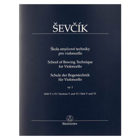 MS Škola smyčcové techniky pro violoncello op. 2, sešit V a VI - Otaka