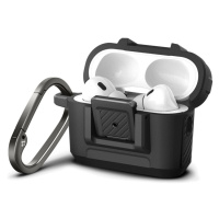 Obal pro AirPods Pro 2. gen Spigen Lock Fit - černý