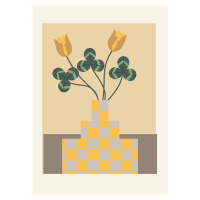 Ilustrace Lovely Vase, Paperago, (30 x 40 cm)